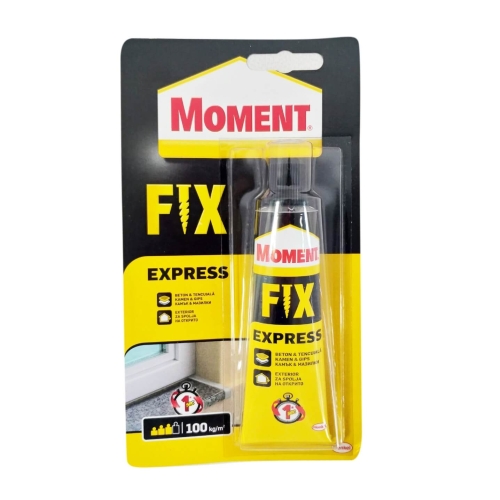 Moment Adeziv Fix Express pentru beton si tencuiala, 100 kg/m, 75 g