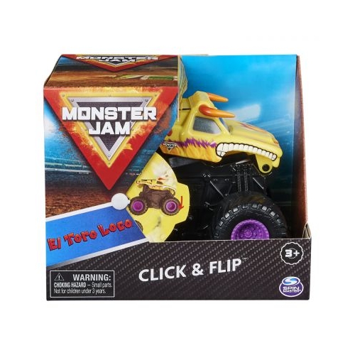 Monster Jam El Toro Loco seria Click Flip scara 1: 43