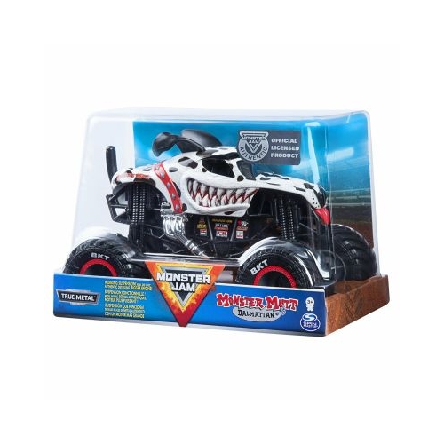 Monster Jam, macheta metalica, scara 1: 24, Dalmatianul Mutt