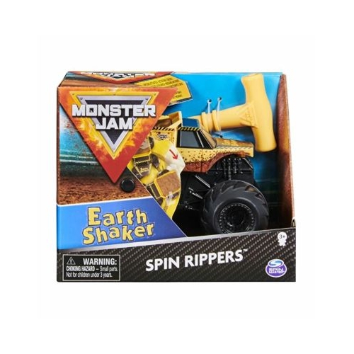Monster Jam Seria Spin Rippers 1: 43, Earth Shaker