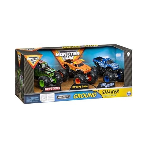 Monster Jam, Set 3 masinute, scara 1: 64