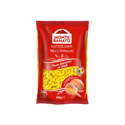 Monte Banato Paste Melci spiralati, 400 gpe grupdzc.ro✅. Descopera gama copleta de produse la oferte speciale✅!