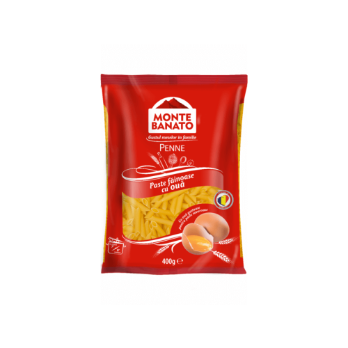 Monte Banato Paste Penne, 400 gpe grupdzc.ro✅. Descopera gama copleta de produse la oferte speciale✅!