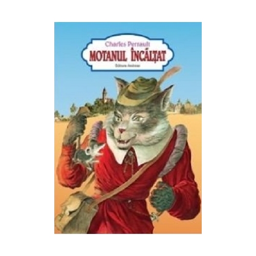 Motanul incaltat (carte color, format A4, legata) - Charles Perrault, editura Andreas