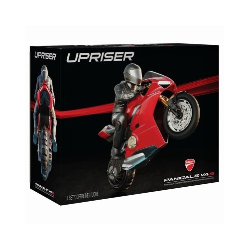 Motocicleta RC, Ducati Upriser pe o roata in viteza, Spin Master