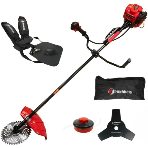 Motocoasa de mana pe benzina YAMAMOTO YM35X, 4 T , 5.6 CP, 52C
