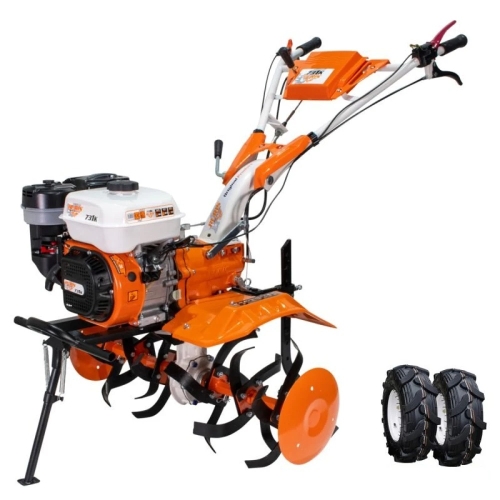 Motosapatoare Ruris 731K Start + Roti Cauciuc 5.00-8