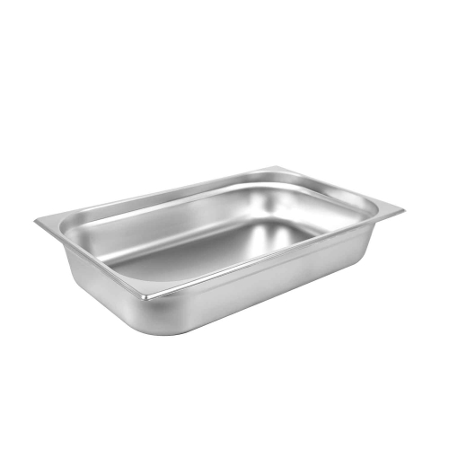 Cuva inox GN1/1-h150mm, grosime inox 0.80mm, inox AISI201, dimensiuni 530x325x150hmm