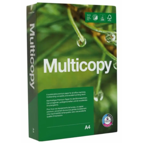 Hartie fotocopiativa Multicopy, A4, 250 coli/top
