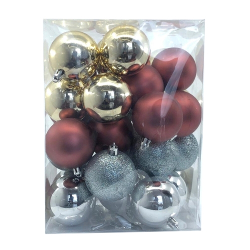 Set 36 globuri colorate , dimensiune 60 mm Tarrington House