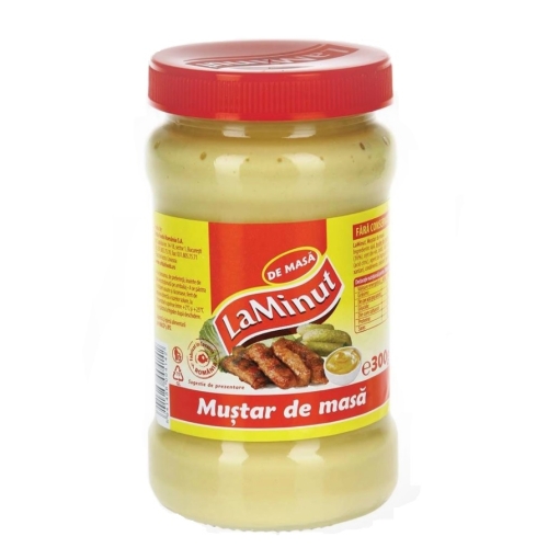 La minut Mustar de masa, 300g	