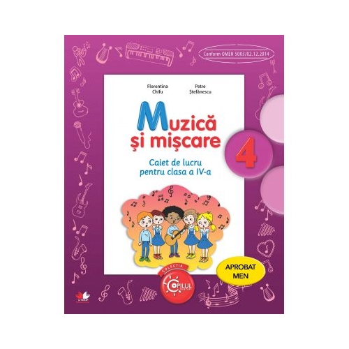 Muzica si miscare. Caiet de lucru. Clasa a IV-a - Florentina Chifu