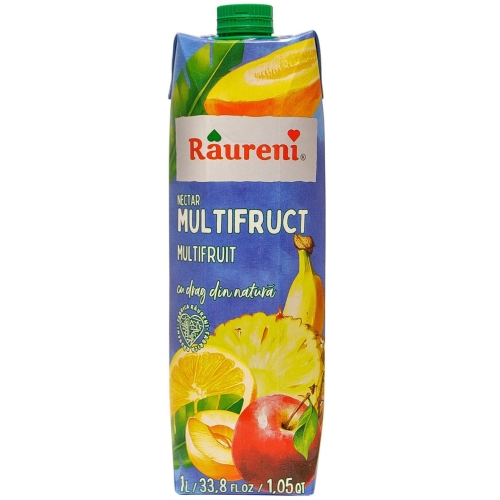 Nectar multifruct, 1 L, Raureni