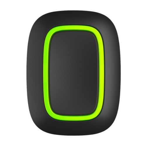 Buton de panică wireless, negru, Ajax