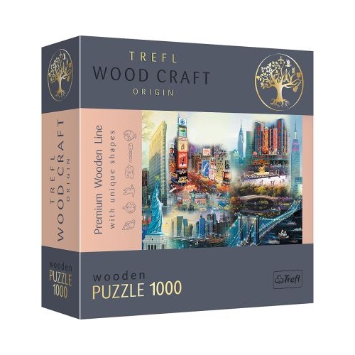 Puzzle din lemn New York 1000 de piese