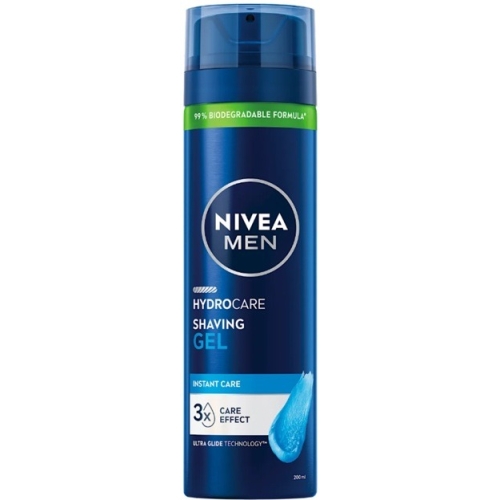 Nivea gel pentru ras Hydrocare, 200 ml