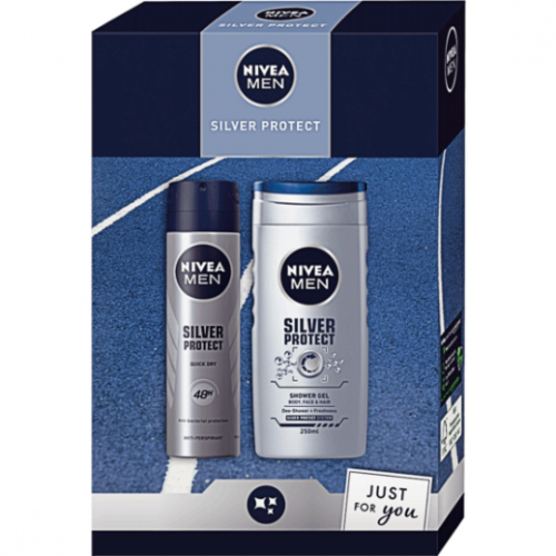 Nivea men Set cadou Spray deodorant 150 ml si gel de dus	250 ml