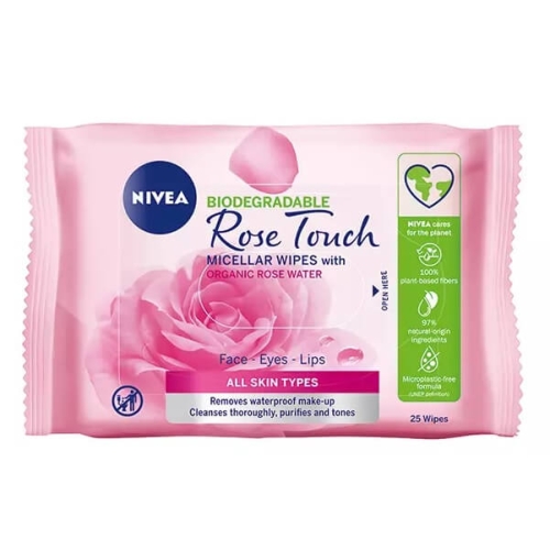 Nivea Servetele demachiante MicellAir Rose Water, 25 bucpe grupdzc.ro✅. Descopera gama copleta de produse la oferte speciale✅!