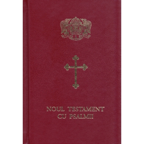 Noul Testament cu Psalmii, format mic grena