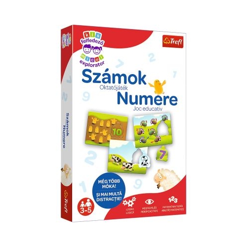 Joc educativ invata numerele micul explorator