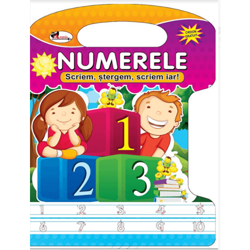 Numerele. Scriem, stergem, scriem iar! - Dreamland Publications, editura Aramis