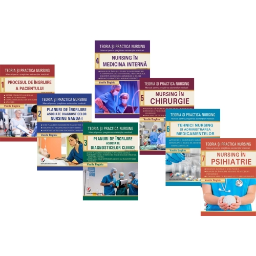 Teoria si practica de nursing 7 Volume  - Vasile Baghiu