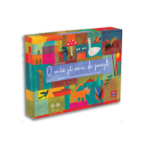 O mie si una de povesti. Jocuri de imaginatie si de nascocit povesti - Giulia Orecchia, editura Didactica Publishing House