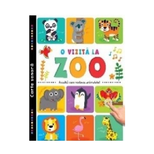 O vizita la zoo. Carte sonora