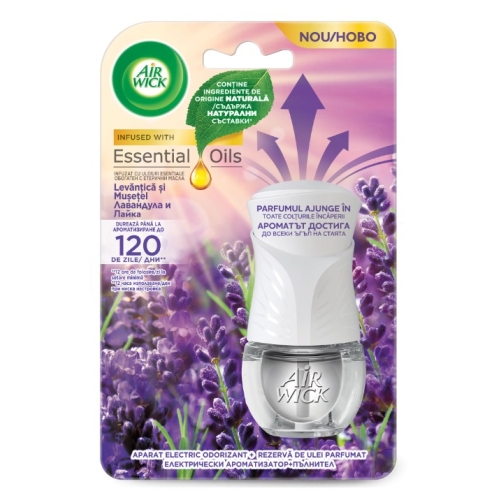Odorizant de camera electric lavender & camomile, 19 ml Air Wick