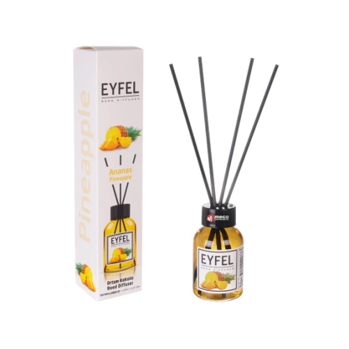Odorizant camera cu betisoare aroma de ANANAS 55 ml, Eyfel