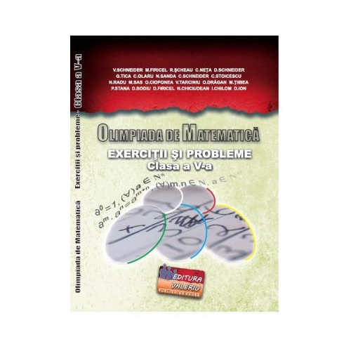 Olimpiada de matematica. Exercitii si probleme pentru clasa a 5-a- Virgiliu Schneider