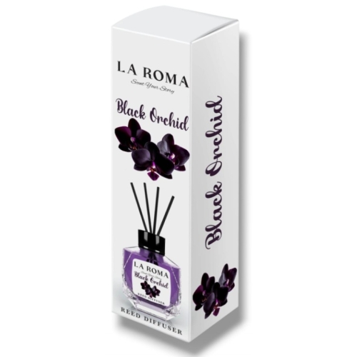 Odorizant de camera Orhidee Neagra, 130 ml, La Roma