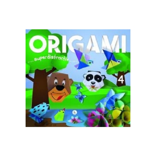 Origami 4, superdistractiv. Carte cu activitati. Carti educative pentru copii, editura Kreativ