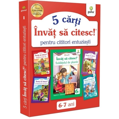 Pachet pentru cititori entuziasti 1. Invat sa citesc nivel 1