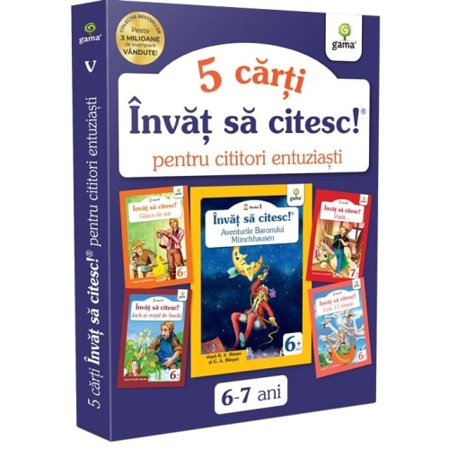 Invat sa citesc nivel 1 Pachet pentru cititori entuziasti 5