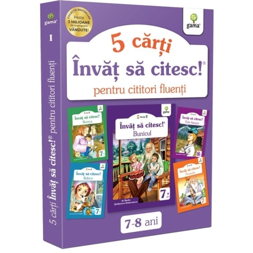 Pachet pentru cititori fluenti 1. Invat sa citesc nivel 2