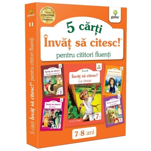 Pachet pentru cititori fluenti 2. Invat sa citesc nivel 2