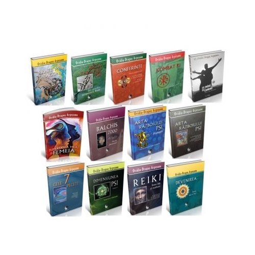 Pachet 13 volume, autor Ovidiu-Dragos Argesanu