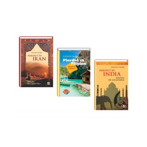 Pachet jurnal de calatorie: Pierdut in Filipine, Pierdut in India si Pierdut in Iran