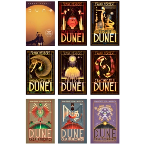 Pachet Universul Dune, 9 volume - Frank Herbert