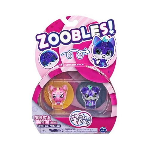 Pachet animalute de transformare Unicorn si tigru, Zoobles