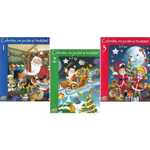 Pachet 3 volume Coloram ne jucam si invatam