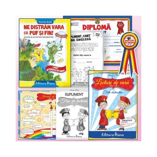 PACHET COMPLET pentru clasa a IV-a