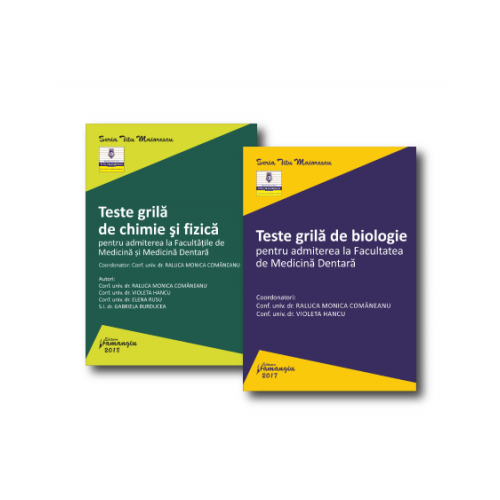 Pachet pentru admiterea la Facultatea de Medicina Dentara