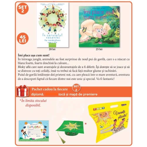 Set 2 de premiere Clasa a 2-a, 2025 (Imi place asa cum sunt! Despre increderea in sine)