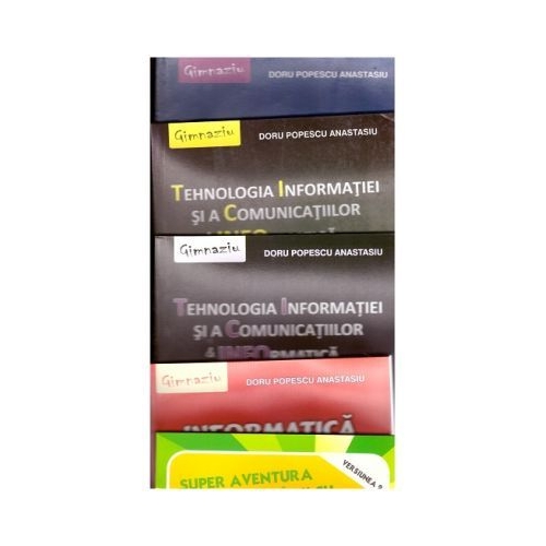 Pachet Tehnologia Informatiei si a Comunicatiilor clasele V- VIII + SCRATCH+ INFORMATICA PENTRU GIMNAZIU
