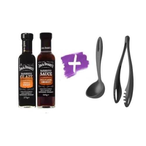 Pachet gratar:Jack Daniel's Barbecue, Cleste universal gama ABILITY si Polonic pentru sos gama ABILITY