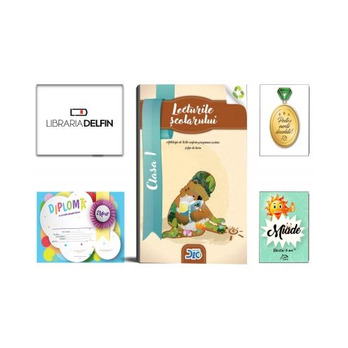 Pachet DZC: Lecturile scolarului, clasa 1 (itemi verificarea cunostintelor) + Miade (Contribuie la cresterea fluentei in citire)