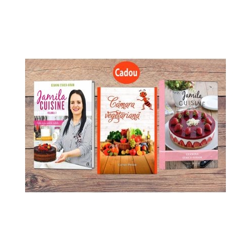 Pachet Jamila Cuisine si Camara vegetariana - Elena Pridie (CADOU)