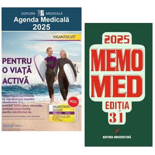 Pachetul Farmacistului Agenda Medicala 2025 si MemoMed editia 31